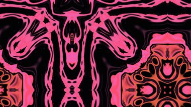 Yumuşak Grain desenli soyut Radyasyon Patlaması, Psikedelik Biçimli Simetrik Parıltı Şablonu, İnce Gürültülü Dairesel Abstrakt, Gradyan Akımlı Kaleydoskopik Yıldız Patlaması