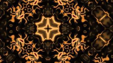 Yumuşak Grain desenli soyut Radyasyon Patlaması, Psikedelik Biçimli Simetrik Parıltı Şablonu, İnce Gürültülü Dairesel Abstrakt, Gradyan Akımlı Kaleydoskopik Yıldız Patlaması