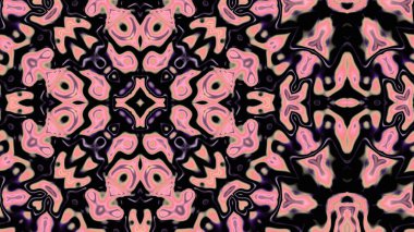 Yumuşak Grain desenli soyut Radyasyon Patlaması, Psikedelik Biçimli Simetrik Parıltı Şablonu, İnce Gürültülü Dairesel Abstrakt, Gradyan Akımlı Kaleydoskopik Yıldız Patlaması