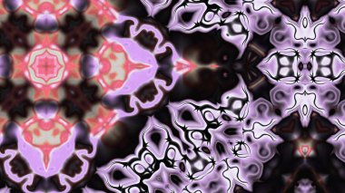 Yumuşak Grain desenli soyut Radyasyon Patlaması, Psikedelik Biçimli Simetrik Parıltı Şablonu, İnce Gürültülü Dairesel Abstrakt, Gradyan Akımlı Kaleydoskopik Yıldız Patlaması