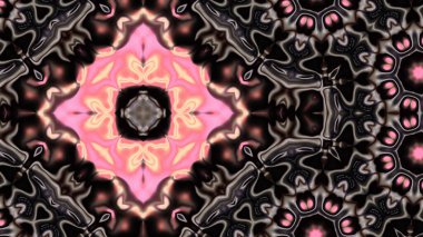 Yumuşak Grain desenli soyut Radyasyon Patlaması, Psikedelik Biçimli Simetrik Parıltı Şablonu, İnce Gürültülü Dairesel Abstrakt, Gradyan Akımlı Kaleydoskopik Yıldız Patlaması