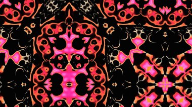 Yumuşak Grain desenli soyut Radyasyon Patlaması, Psikedelik Biçimli Simetrik Parıltı Şablonu, İnce Gürültülü Dairesel Abstrakt, Gradyan Akımlı Kaleydoskopik Yıldız Patlaması