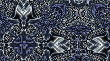 Yumuşak Grain desenli soyut Radyasyon Patlaması, Psikedelik Biçimli Simetrik Parıltı Şablonu, İnce Gürültülü Dairesel Abstrakt, Gradyan Akımlı Kaleydoskopik Yıldız Patlaması