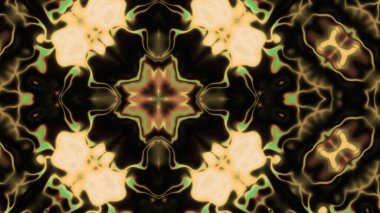 Yumuşak Grain desenli soyut Radyasyon Patlaması, Psikedelik Biçimli Simetrik Parıltı Şablonu, İnce Gürültülü Dairesel Abstrakt, Gradyan Akımlı Kaleydoskopik Yıldız Patlaması