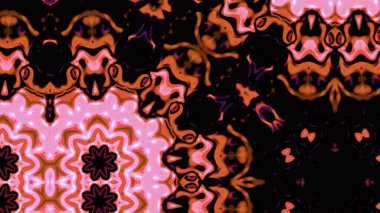 Yumuşak Grain desenli soyut Radyasyon Patlaması, Psikedelik Biçimli Simetrik Parıltı Şablonu, İnce Gürültülü Dairesel Abstrakt, Gradyan Akımlı Kaleydoskopik Yıldız Patlaması