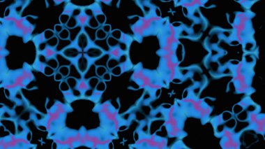 Yumuşak Grain desenli soyut Radyasyon Patlaması, Psikedelik Biçimli Simetrik Parıltı Şablonu, İnce Gürültülü Dairesel Abstrakt, Gradyan Akımlı Kaleydoskopik Yıldız Patlaması