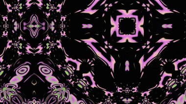 Yumuşak Grain desenli soyut Radyasyon Patlaması, Psikedelik Biçimli Simetrik Parıltı Şablonu, İnce Gürültülü Dairesel Abstrakt, Gradyan Akımlı Kaleydoskopik Yıldız Patlaması