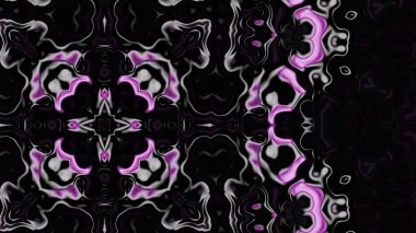 Yumuşak Grain desenli soyut Radyasyon Patlaması, Psikedelik Biçimli Simetrik Parıltı Şablonu, İnce Gürültülü Dairesel Abstrakt, Gradyan Akımlı Kaleydoskopik Yıldız Patlaması