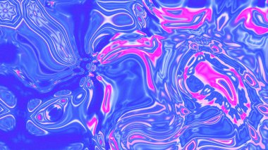 Organik Akış ile Akışkan Mermer Doku, Dalgalı Yapısı ile Soyut Sıvı Desen, Yumuşak Dönüşümlü Erimiş Yüzey Tasarımı, Mermer Efektli Psikedelik Girdap Dokuları