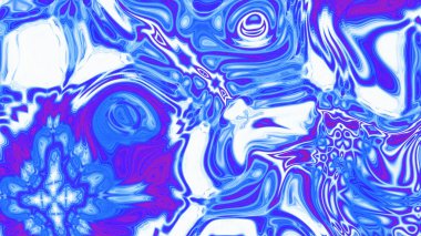 Organik Akış ile Akışkan Mermer Doku, Dalgalı Yapısı ile Soyut Sıvı Desen, Yumuşak Dönüşümlü Erimiş Yüzey Tasarımı, Mermer Efektli Psikedelik Girdap Dokuları