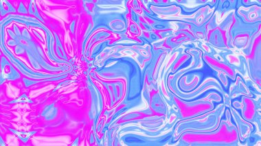 Organik Akış ile Akışkan Mermer Doku, Dalgalı Yapısı ile Soyut Sıvı Desen, Yumuşak Dönüşümlü Erimiş Yüzey Tasarımı, Mermer Efektli Psikedelik Girdap Dokuları