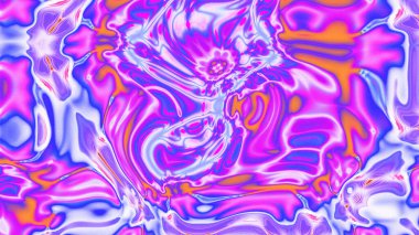 Organik Akış ile Akışkan Mermer Doku, Dalgalı Yapısı ile Soyut Sıvı Desen, Yumuşak Dönüşümlü Erimiş Yüzey Tasarımı, Mermer Efektli Psikedelik Girdap Dokuları
