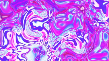 Organik Akış ile Akışkan Mermer Doku, Dalgalı Yapısı ile Soyut Sıvı Desen, Yumuşak Dönüşümlü Erimiş Yüzey Tasarımı, Mermer Efektli Psikedelik Girdap Dokuları
