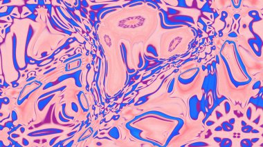 Organik Akış ile Akışkan Mermer Doku, Dalgalı Yapısı ile Soyut Sıvı Desen, Yumuşak Dönüşümlü Erimiş Yüzey Tasarımı, Mermer Efektli Psikedelik Girdap Dokuları