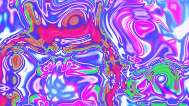 Organik Akış ile Akışkan Mermer Doku, Dalgalı Yapısı ile Soyut Sıvı Desen, Yumuşak Dönüşümlü Erimiş Yüzey Tasarımı, Mermer Efektli Psikedelik Girdap Dokuları