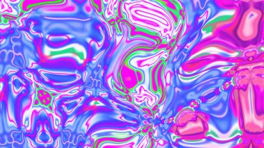 Organik Akış ile Akışkan Mermer Doku, Dalgalı Yapısı ile Soyut Sıvı Desen, Yumuşak Dönüşümlü Erimiş Yüzey Tasarımı, Mermer Efektli Psikedelik Girdap Dokuları