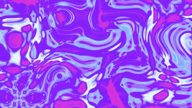 Organik Akış ile Akışkan Mermer Doku, Dalgalı Yapısı ile Soyut Sıvı Desen, Yumuşak Dönüşümlü Erimiş Yüzey Tasarımı, Mermer Efektli Psikedelik Girdap Dokuları