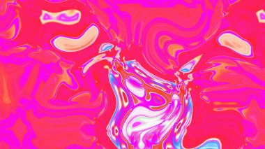 Organik Akış ile Akışkan Mermer Doku, Dalgalı Yapısı ile Soyut Sıvı Desen, Yumuşak Dönüşümlü Erimiş Yüzey Tasarımı, Mermer Efektli Psikedelik Girdap Dokuları