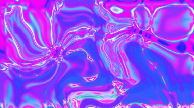 Organik Akış ile Akışkan Mermer Doku, Dalgalı Yapısı ile Soyut Sıvı Desen, Yumuşak Dönüşümlü Erimiş Yüzey Tasarımı, Mermer Efektli Psikedelik Girdap Dokuları