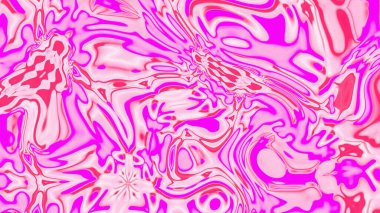 Organik Akış ile Akışkan Mermer Doku, Dalgalı Yapısı ile Soyut Sıvı Desen, Yumuşak Dönüşümlü Erimiş Yüzey Tasarımı, Mermer Efektli Psikedelik Girdap Dokuları