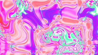 Organik Akış ile Akışkan Mermer Doku, Dalgalı Yapısı ile Soyut Sıvı Desen, Yumuşak Dönüşümlü Erimiş Yüzey Tasarımı, Mermer Efektli Psikedelik Girdap Dokuları