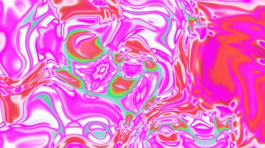 Organik Akış ile Akışkan Mermer Doku, Dalgalı Yapısı ile Soyut Sıvı Desen, Yumuşak Dönüşümlü Erimiş Yüzey Tasarımı, Mermer Efektli Psikedelik Girdap Dokuları