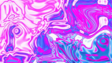 Organik Akış ile Akışkan Mermer Doku, Dalgalı Yapısı ile Soyut Sıvı Desen, Yumuşak Dönüşümlü Erimiş Yüzey Tasarımı, Mermer Efektli Psikedelik Girdap Dokuları