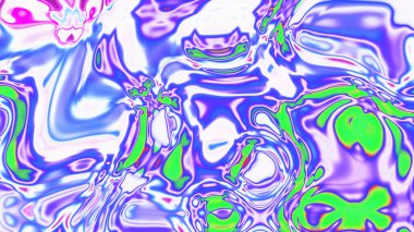 Organik Akış ile Akışkan Mermer Doku, Dalgalı Yapısı ile Soyut Sıvı Desen, Yumuşak Dönüşümlü Erimiş Yüzey Tasarımı, Mermer Efektli Psikedelik Girdap Dokuları