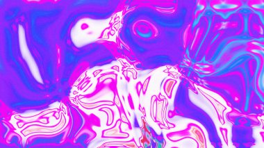 Organik Akış ile Akışkan Mermer Doku, Dalgalı Yapısı ile Soyut Sıvı Desen, Yumuşak Dönüşümlü Erimiş Yüzey Tasarımı, Mermer Efektli Psikedelik Girdap Dokuları