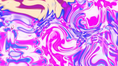 Organik Akış ile Akışkan Mermer Doku, Dalgalı Yapısı ile Soyut Sıvı Desen, Yumuşak Dönüşümlü Erimiş Yüzey Tasarımı, Mermer Efektli Psikedelik Girdap Dokuları