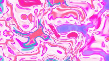 Organik Akış ile Akışkan Mermer Doku, Dalgalı Yapısı ile Soyut Sıvı Desen, Yumuşak Dönüşümlü Erimiş Yüzey Tasarımı, Mermer Efektli Psikedelik Girdap Dokuları