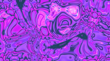 Organik Akış ile Akışkan Mermer Doku, Dalgalı Yapısı ile Soyut Sıvı Desen, Yumuşak Dönüşümlü Erimiş Yüzey Tasarımı, Mermer Efektli Psikedelik Girdap Dokuları