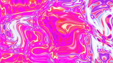 Organik Akış ile Akışkan Mermer Doku, Dalgalı Yapısı ile Soyut Sıvı Desen, Yumuşak Dönüşümlü Erimiş Yüzey Tasarımı, Mermer Efektli Psikedelik Girdap Dokuları