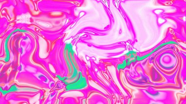 Organik Akış ile Akışkan Mermer Doku, Dalgalı Yapısı ile Soyut Sıvı Desen, Yumuşak Dönüşümlü Erimiş Yüzey Tasarımı, Mermer Efektli Psikedelik Girdap Dokuları