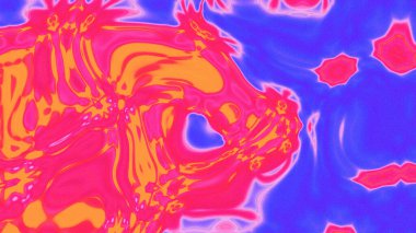 Organik Akış ile Akışkan Mermer Doku, Dalgalı Yapısı ile Soyut Sıvı Desen, Yumuşak Dönüşümlü Erimiş Yüzey Tasarımı, Mermer Efektli Psikedelik Girdap Dokuları