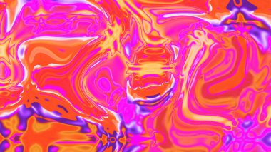 Organik Akış ile Akışkan Mermer Doku, Dalgalı Yapısı ile Soyut Sıvı Desen, Yumuşak Dönüşümlü Erimiş Yüzey Tasarımı, Mermer Efektli Psikedelik Girdap Dokuları