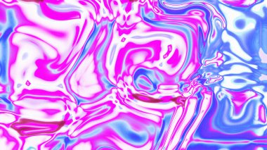 Organik Akış ile Akışkan Mermer Doku, Dalgalı Yapısı ile Soyut Sıvı Desen, Yumuşak Dönüşümlü Erimiş Yüzey Tasarımı, Mermer Efektli Psikedelik Girdap Dokuları