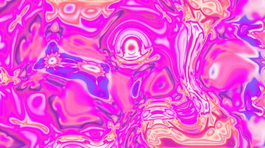 Organik Akış ile Akışkan Mermer Doku, Dalgalı Yapısı ile Soyut Sıvı Desen, Yumuşak Dönüşümlü Erimiş Yüzey Tasarımı, Mermer Efektli Psikedelik Girdap Dokuları