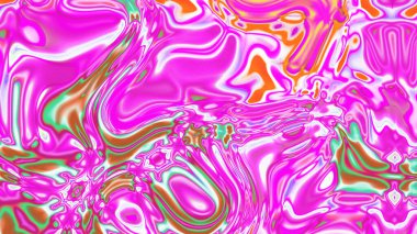 Organik Akış ile Akışkan Mermer Doku, Dalgalı Yapısı ile Soyut Sıvı Desen, Yumuşak Dönüşümlü Erimiş Yüzey Tasarımı, Mermer Efektli Psikedelik Girdap Dokuları