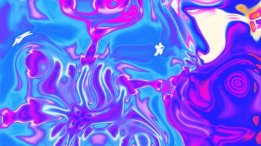 Organik Akış ile Akışkan Mermer Doku, Dalgalı Yapısı ile Soyut Sıvı Desen, Yumuşak Dönüşümlü Erimiş Yüzey Tasarımı, Mermer Efektli Psikedelik Girdap Dokuları