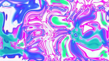 Organik Akış ile Akışkan Mermer Doku, Dalgalı Yapısı ile Soyut Sıvı Desen, Yumuşak Dönüşümlü Erimiş Yüzey Tasarımı, Mermer Efektli Psikedelik Girdap Dokuları