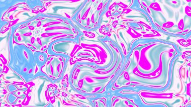 Organik Akış ile Akışkan Mermer Doku, Dalgalı Yapısı ile Soyut Sıvı Desen, Yumuşak Dönüşümlü Erimiş Yüzey Tasarımı, Mermer Efektli Psikedelik Girdap Dokuları