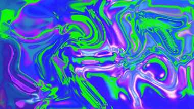 Organik Akış ile Akışkan Mermer Doku, Dalgalı Yapısı ile Soyut Sıvı Desen, Yumuşak Dönüşümlü Erimiş Yüzey Tasarımı, Mermer Efektli Psikedelik Girdap Dokuları