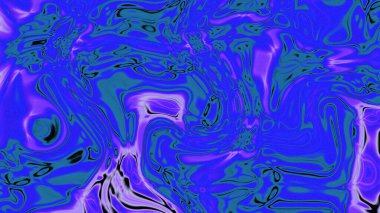Organik Akış ile Akışkan Mermer Doku, Dalgalı Yapısı ile Soyut Sıvı Desen, Yumuşak Dönüşümlü Erimiş Yüzey Tasarımı, Mermer Efektli Psikedelik Girdap Dokuları