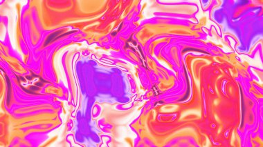 Organik Akış ile Akışkan Mermer Doku, Dalgalı Yapısı ile Soyut Sıvı Desen, Yumuşak Dönüşümlü Erimiş Yüzey Tasarımı, Mermer Efektli Psikedelik Girdap Dokuları