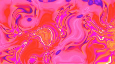 Organik Akış ile Akışkan Mermer Doku, Dalgalı Yapısı ile Soyut Sıvı Desen, Yumuşak Dönüşümlü Erimiş Yüzey Tasarımı, Mermer Efektli Psikedelik Girdap Dokuları