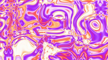 Organik Akış ile Akışkan Mermer Doku, Dalgalı Yapısı ile Soyut Sıvı Desen, Yumuşak Dönüşümlü Erimiş Yüzey Tasarımı, Mermer Efektli Psikedelik Girdap Dokuları