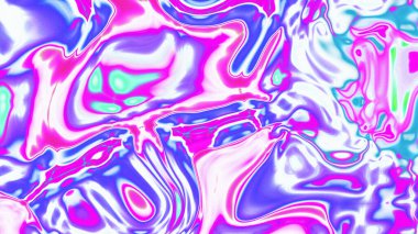 Organik Akış ile Akışkan Mermer Doku, Dalgalı Yapısı ile Soyut Sıvı Desen, Yumuşak Dönüşümlü Erimiş Yüzey Tasarımı, Mermer Efektli Psikedelik Girdap Dokuları