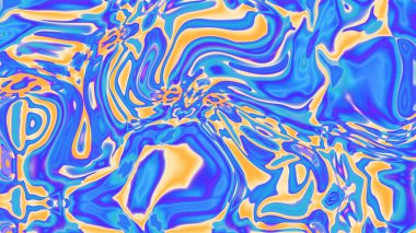 Organik Akış ile Akışkan Mermer Doku, Dalgalı Yapısı ile Soyut Sıvı Desen, Yumuşak Dönüşümlü Erimiş Yüzey Tasarımı, Mermer Efektli Psikedelik Girdap Dokuları