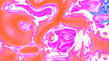 Organik Akış ile Akışkan Mermer Doku, Dalgalı Yapısı ile Soyut Sıvı Desen, Yumuşak Dönüşümlü Erimiş Yüzey Tasarımı, Mermer Efektli Psikedelik Girdap Dokuları